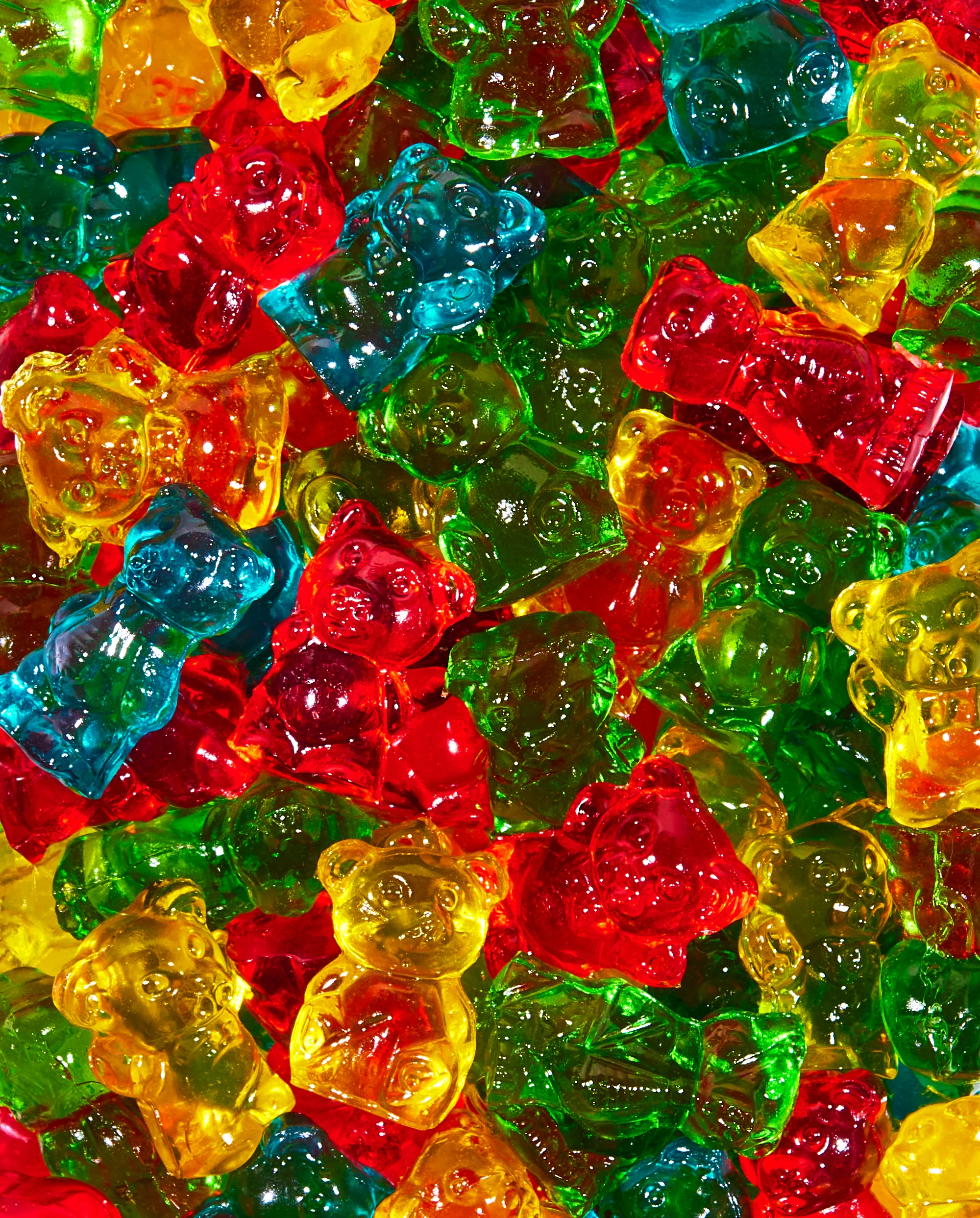 3D Fruity Gummy Chubby Bears Bulk Bag - Image 2