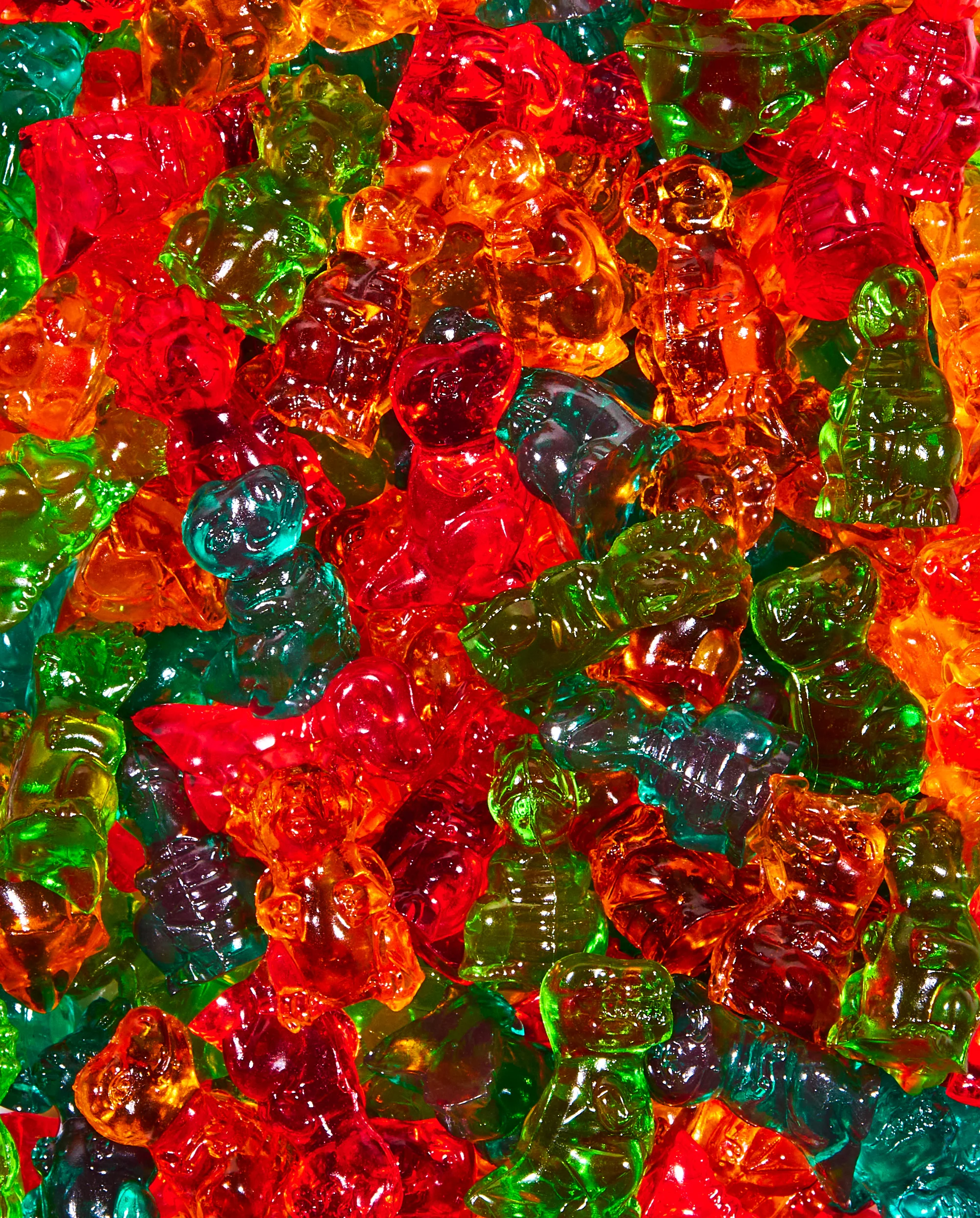 3D Fruity Gummy Dinosaurs Bulk Bag - Image 2