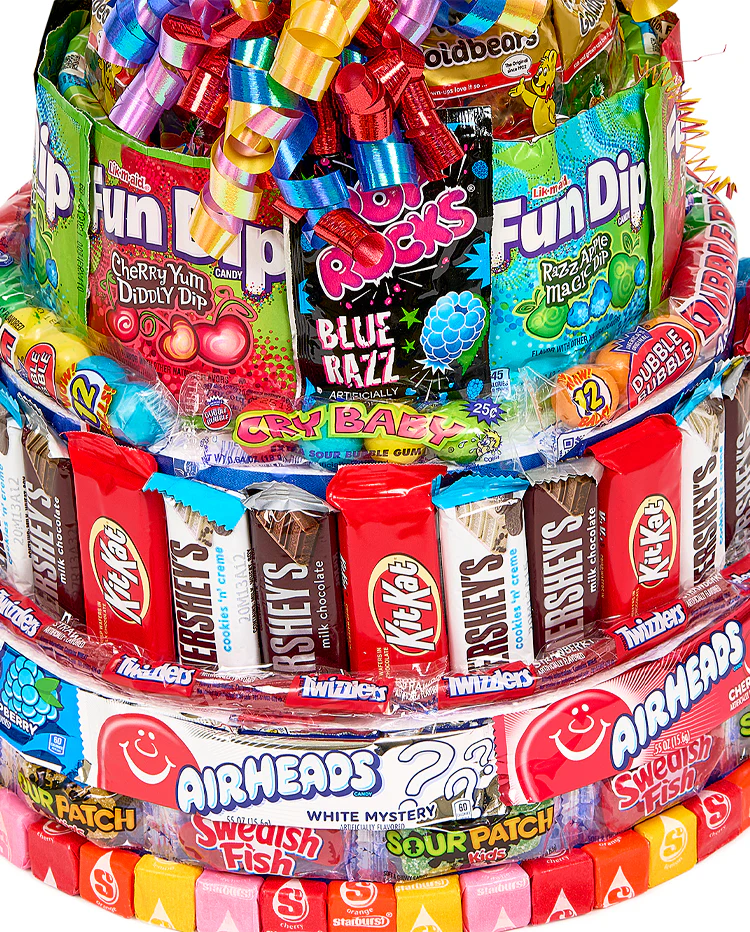 Large Deluxe Candy Cake - Image 4