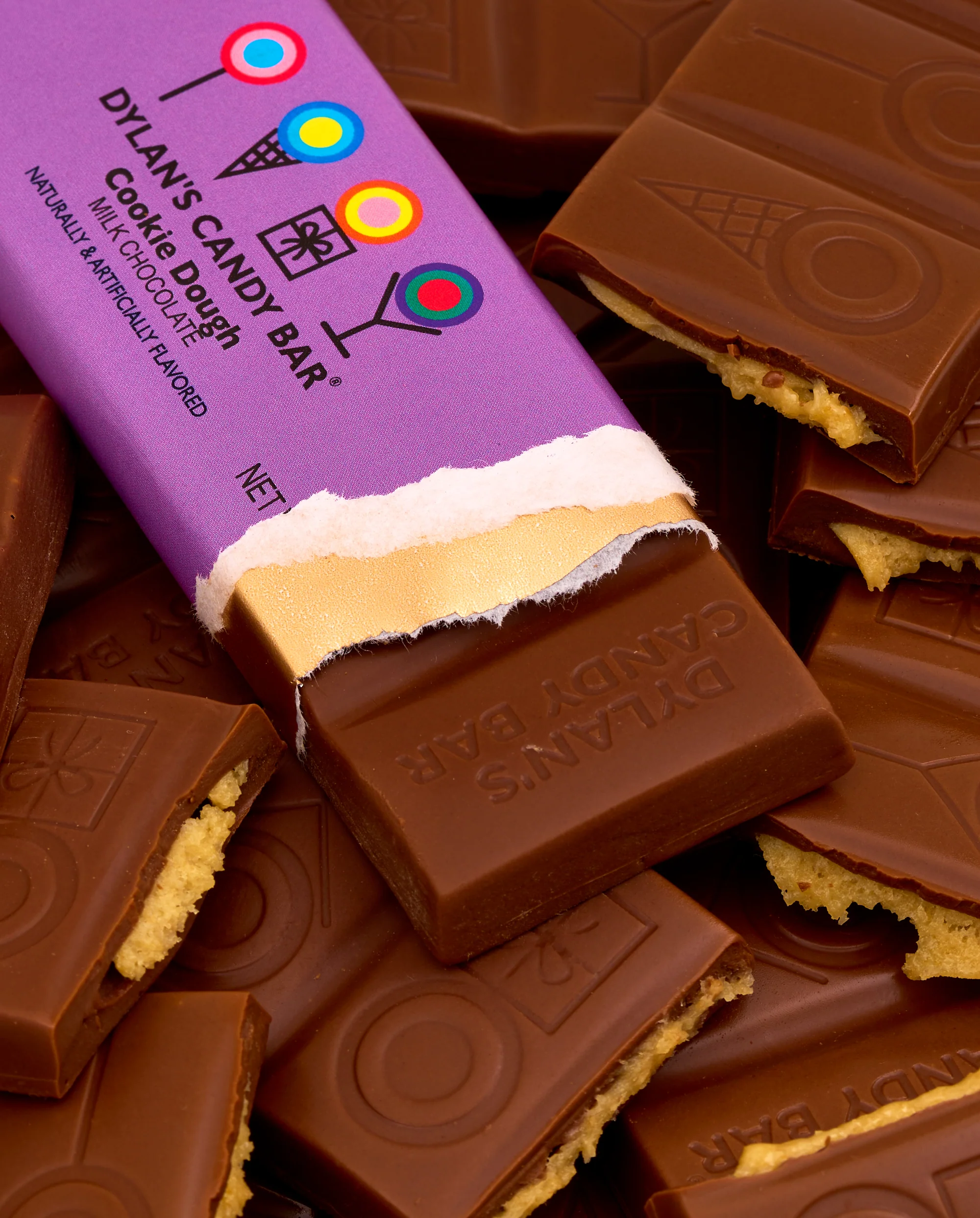 Milk Chocolate Cookie Dough Bar - Image 2