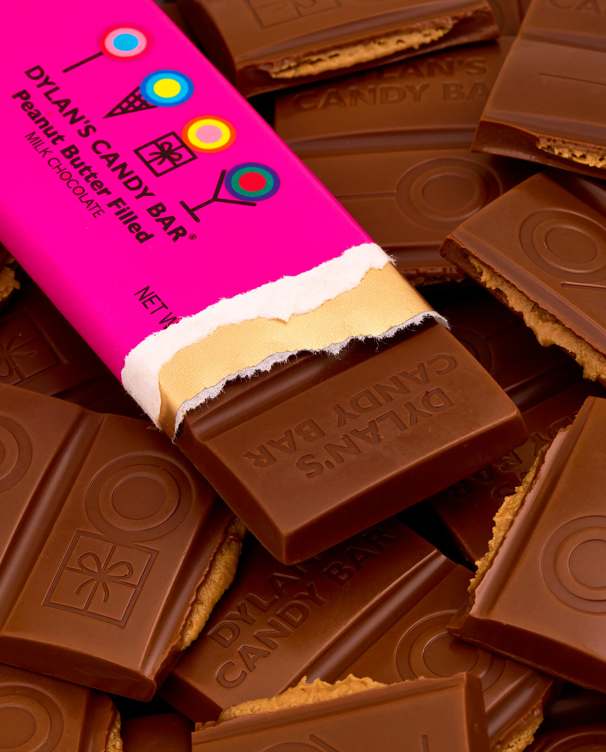 Milk Chocolate Peanut Butter-Filled Bar - Image 2