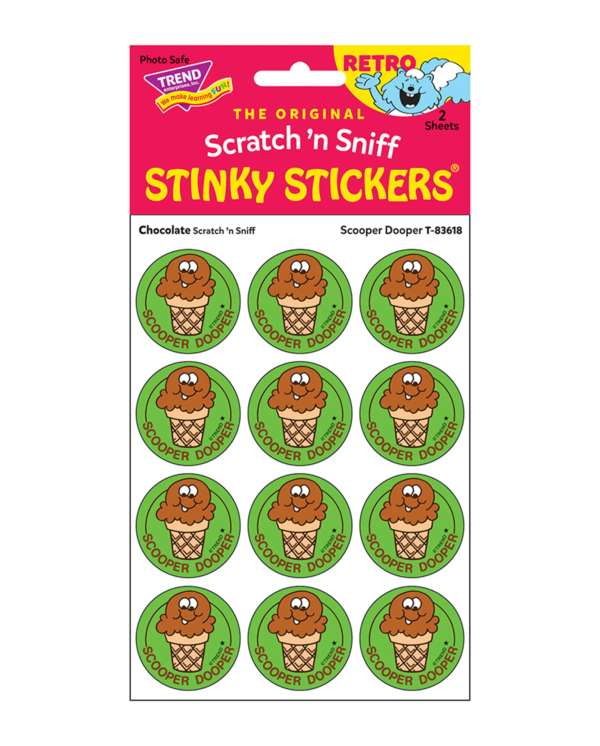 Select Scratch 'n Sniff Stinky Stickers® Sheet - Image 5