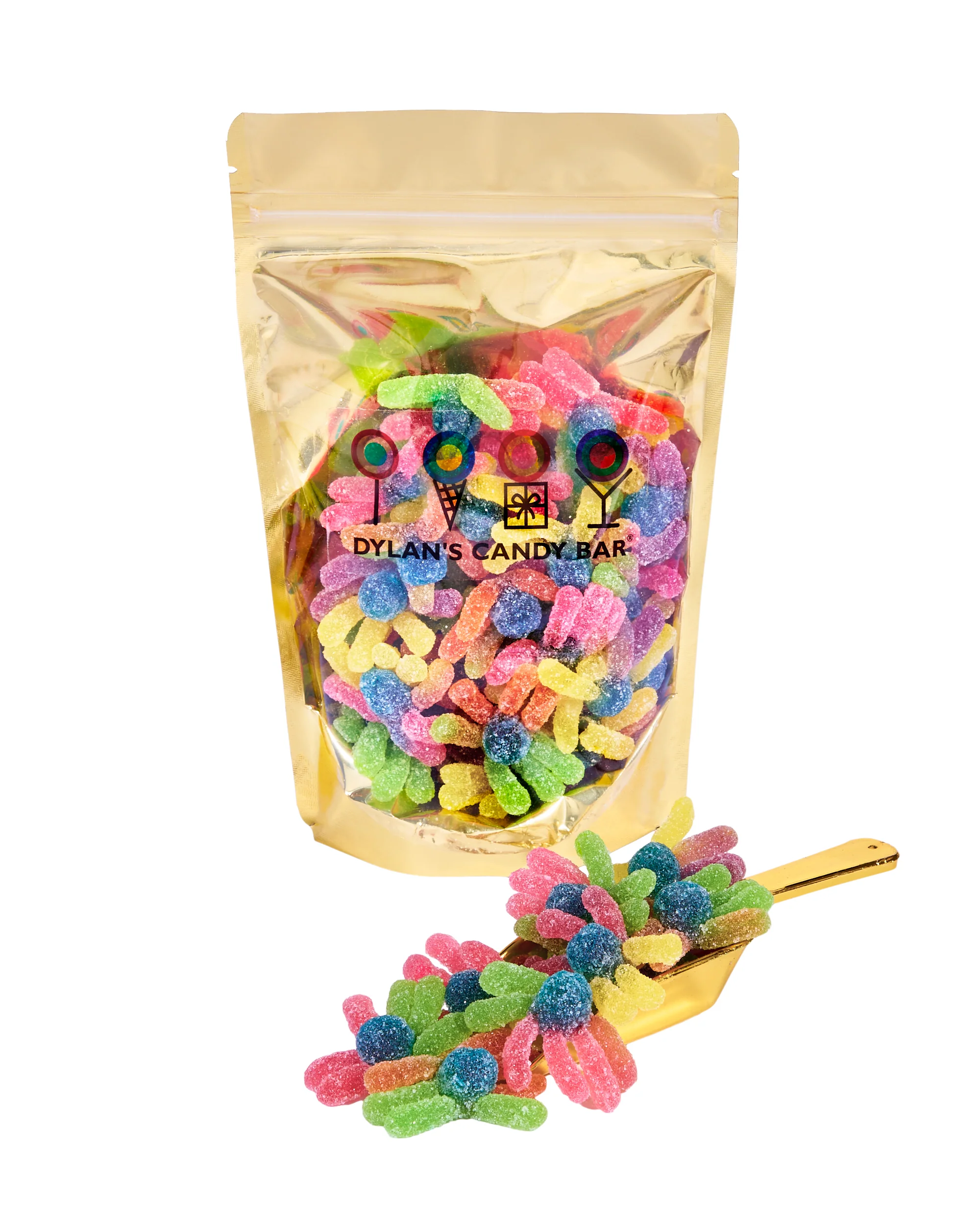 Sour Fruity Gummy Octopus Mix Bulk Bag